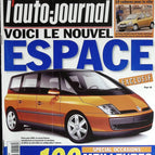 Renault Espace - L'auto journal - n° 513 - 1999 - revue magazine - voiture
