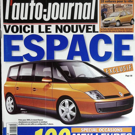 Renault Espace - L'auto journal - n° 513 - 1999 - revue magazine - voiture