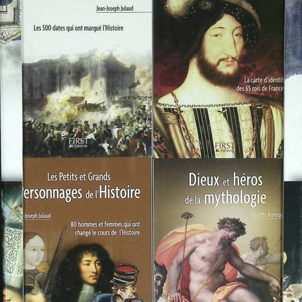 Box set of 4 Little Books to (re)discover History - Julaud Jean-Joseph, Santamaria Jean-Baptiste, Annequin Colette - 2012 - book