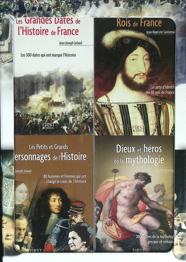 Box set of 4 Little Books to (re)discover History - Julaud Jean-Joseph, Santamaria Jean-Baptiste, Annequin Colette - 2012 - book