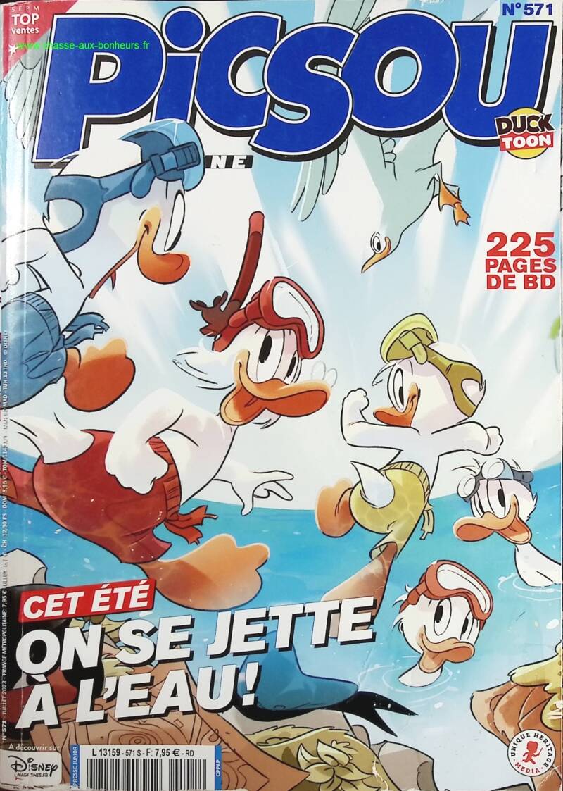 Let's jump in the water - Scrooge No. 571 - Book