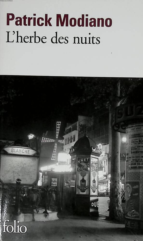 The Grass of the Nights - Patrick Modiano - 2014 - book