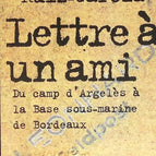Lettre à un ami - Carlos Ruiz-Garcia - livre