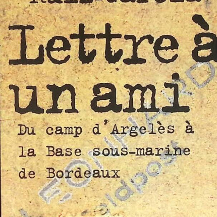 Lettre à un ami - Carlos Ruiz-Garcia - livre