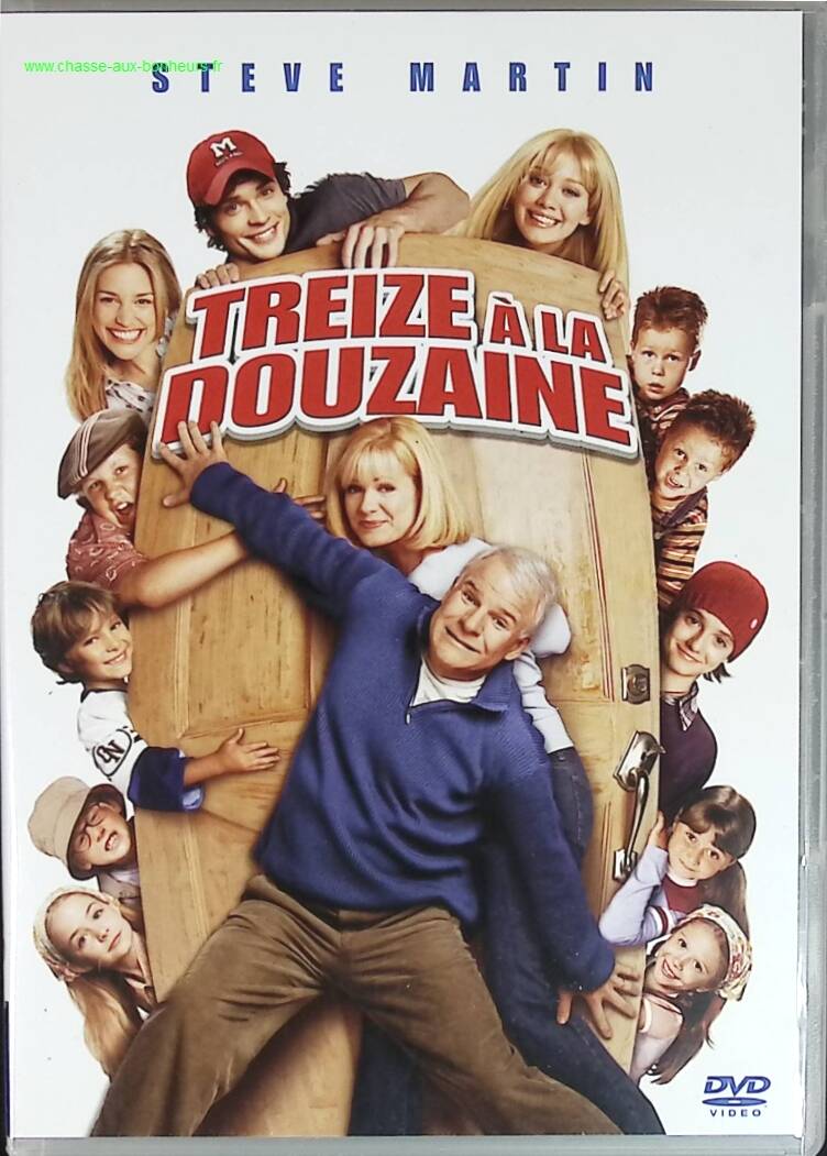 Cheaper by the Dozen - Steve Martin - Ashton Kutcher - Hillary Duff - Comedy DVD