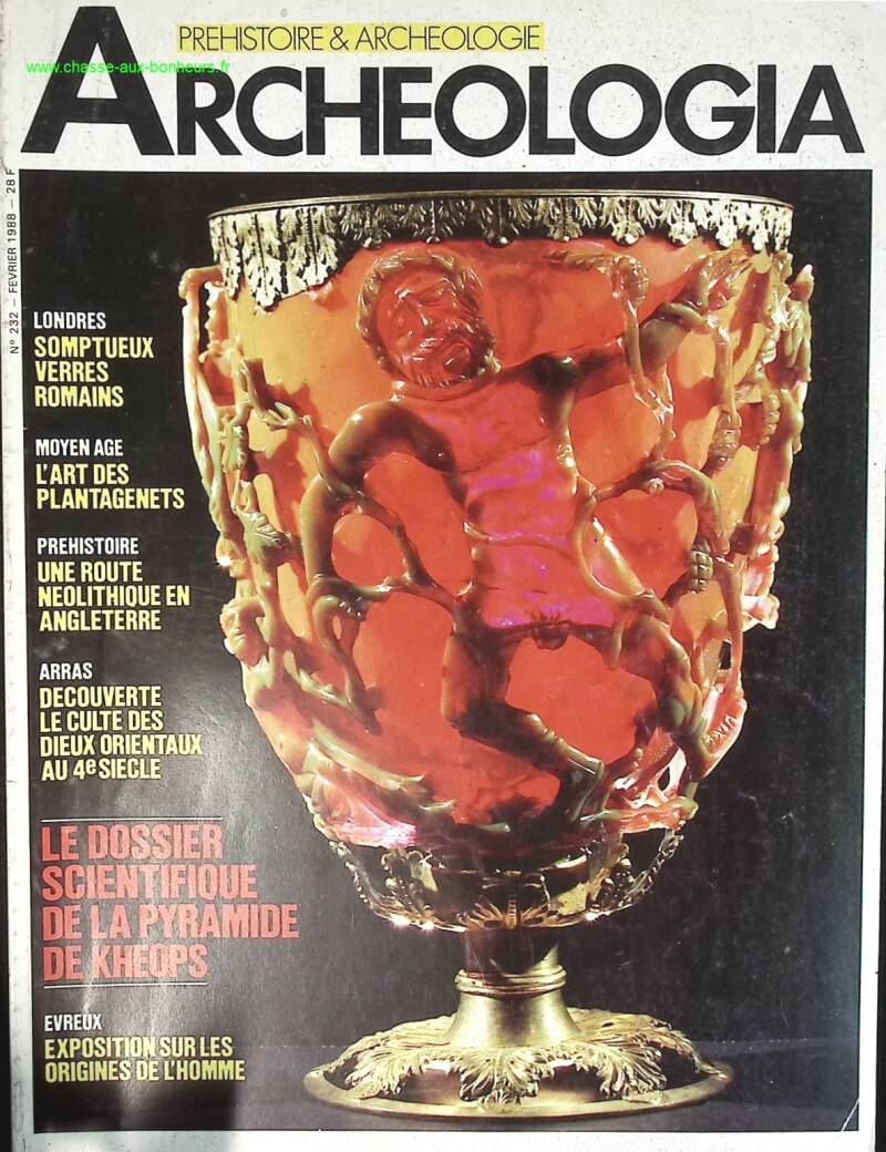 Archeologia - n° 232 - revue magazine