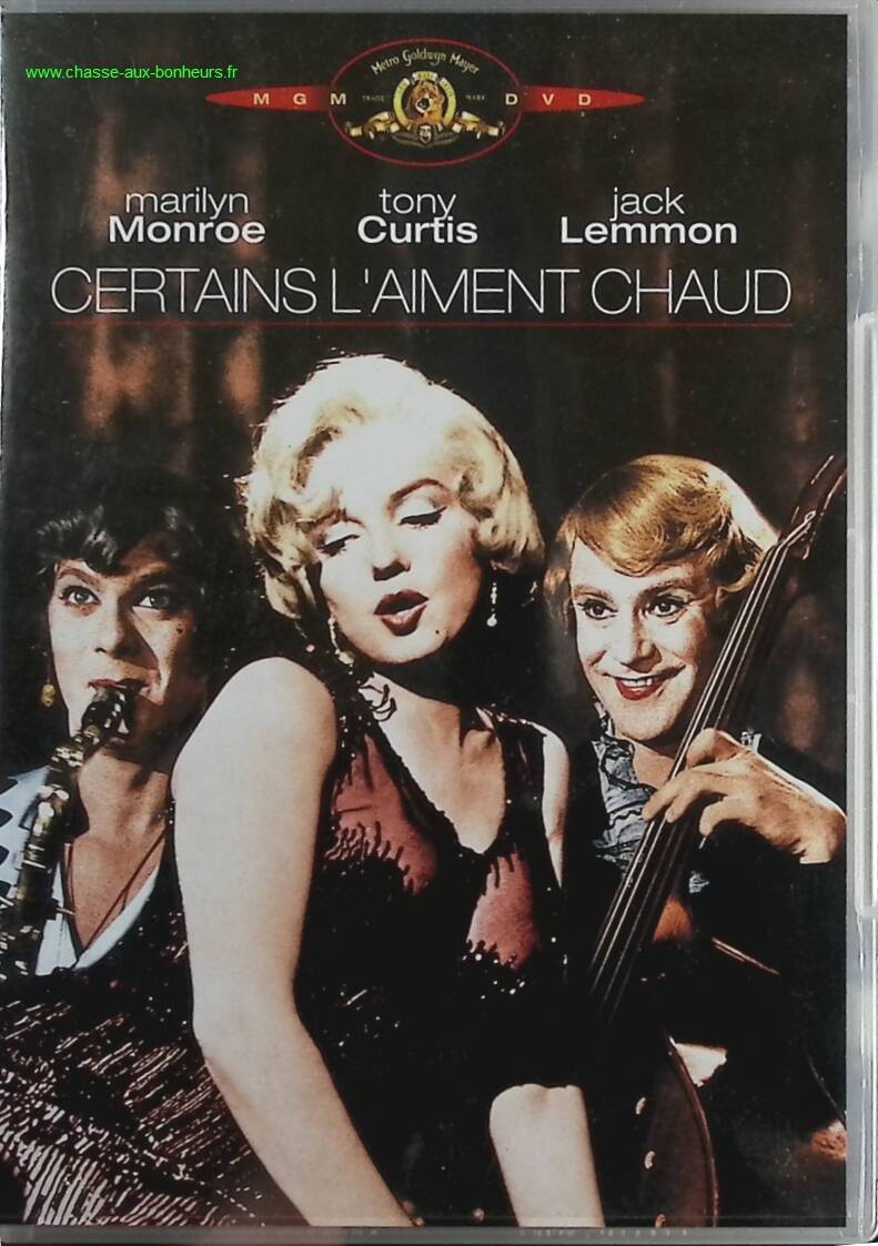 Some Like It Hot - Marilyn Monroe - Comedy DVD