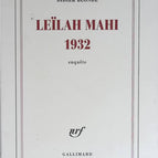 Leïlah Mahi 1932 - Didier Blonde - book