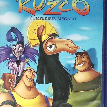 Kuzco: Ein Königreich für ein Lama – Walt Disney – VHS-Videokassette K7