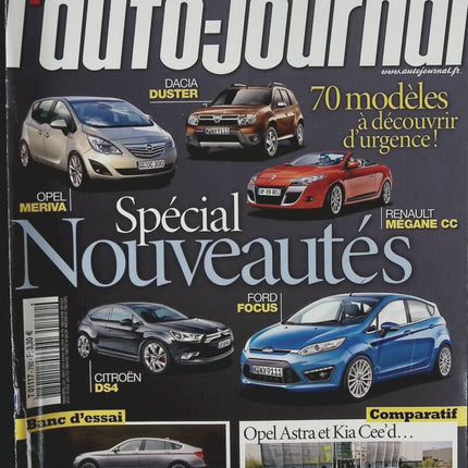 Spécial nouveautés - L'auto journal - n° 792 - 2009 - revue magazine - voiture