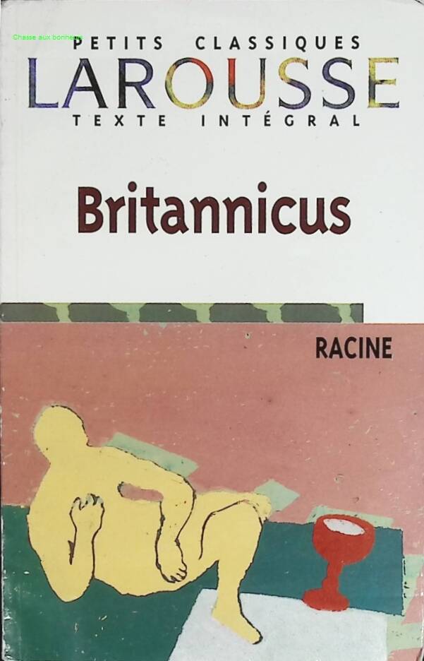 Britannicus - Jean Racine - livre
