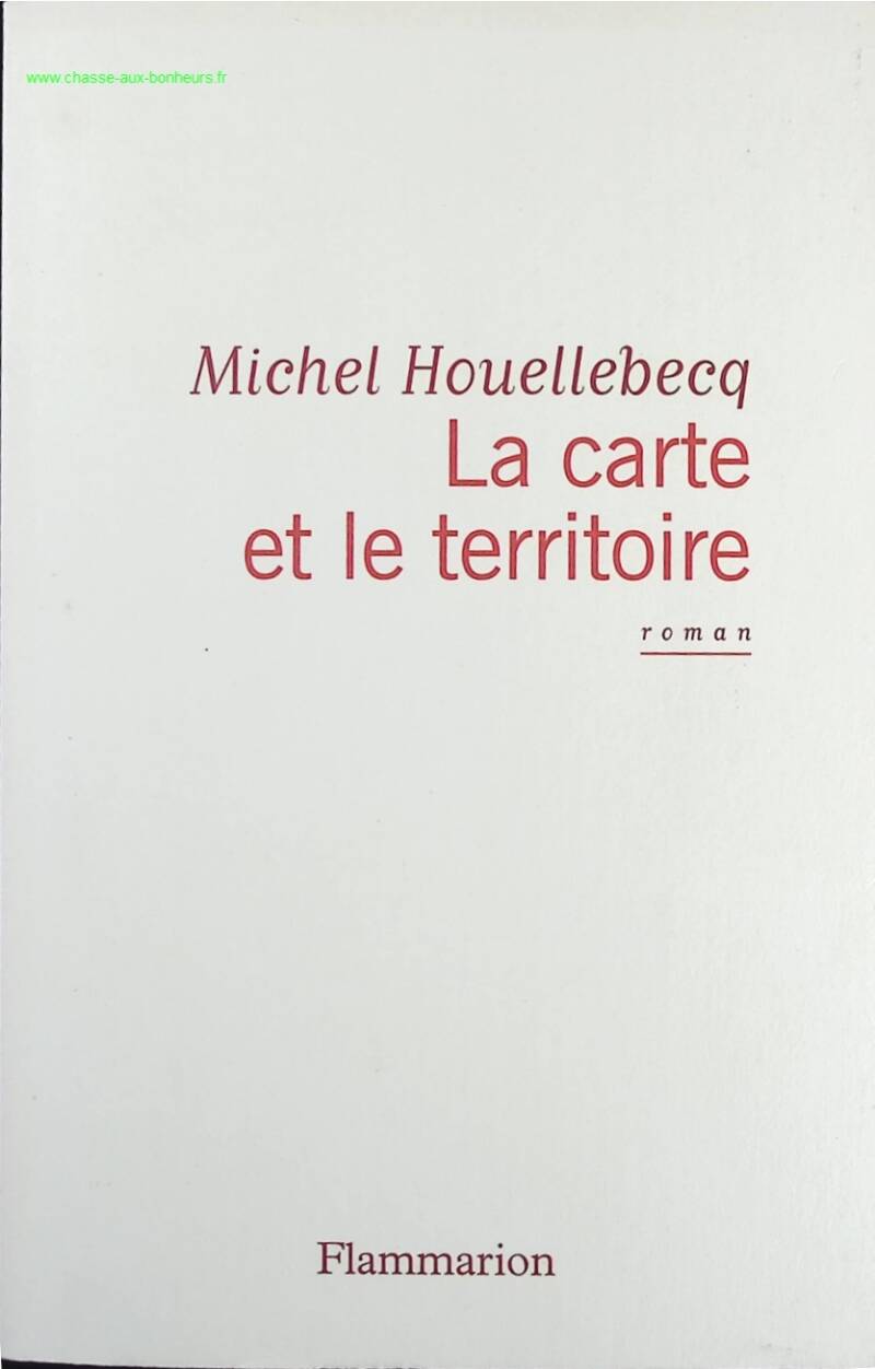 The Map and the Territory - Michel Houellebecq - Book