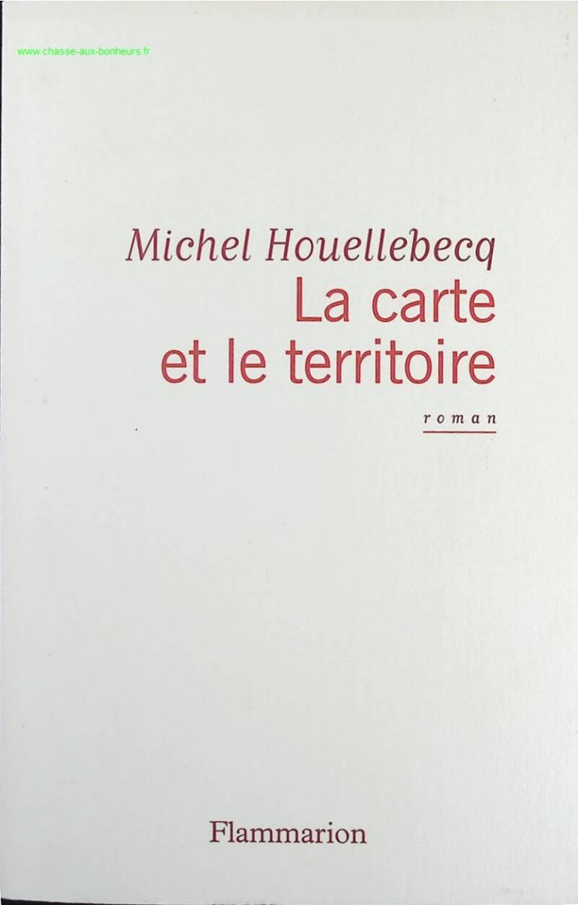 The Map and the Territory - Michel Houellebecq - Book