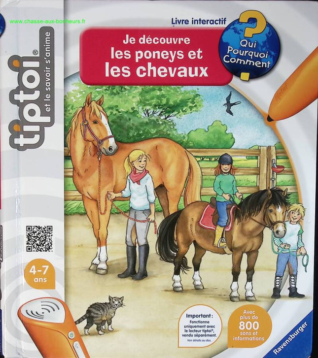 I discover ponies and horses - Tiptoi - book