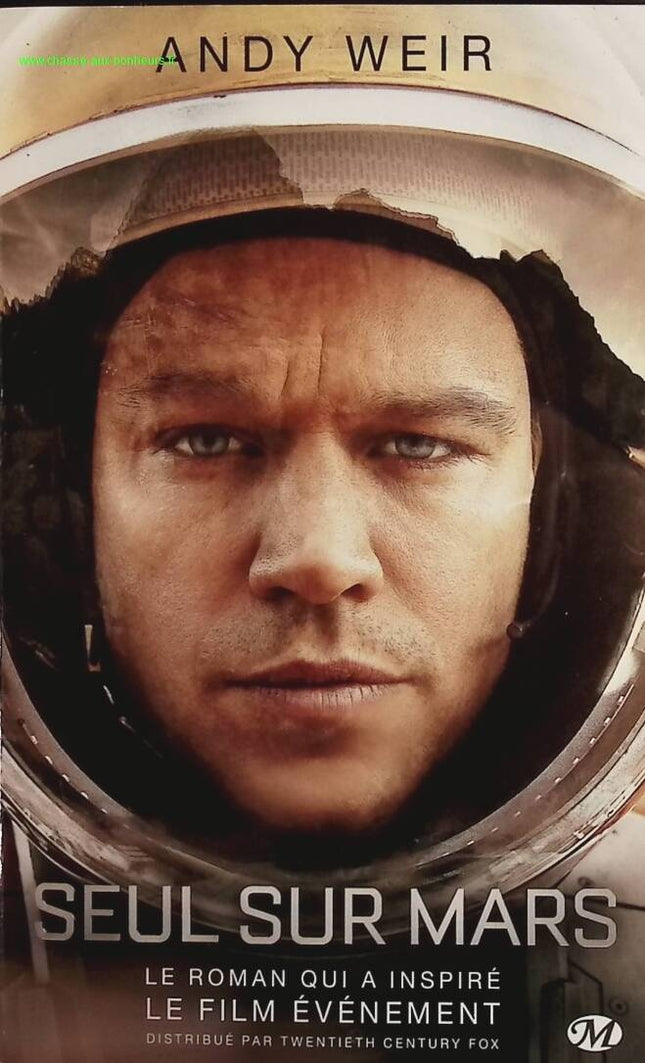 Seul sur Mars - Andy Weir - livre