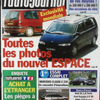 Toutes les photos du nouveau Renault Espace - L'auto journal - n° 411 - 1995 - revue magazine - voiture