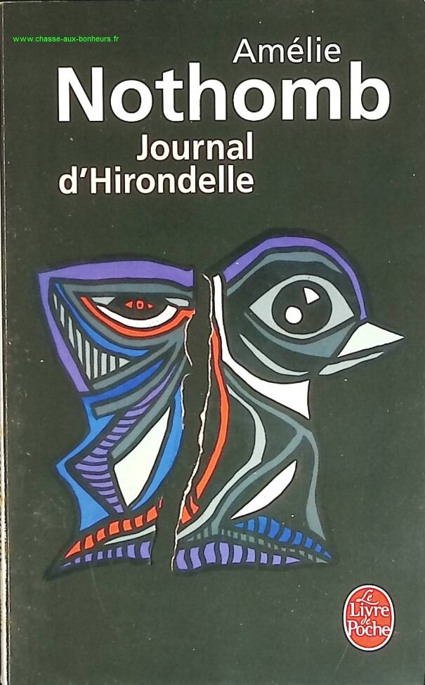 Journal d'hirondelle - Amélie Nothomb - livre
