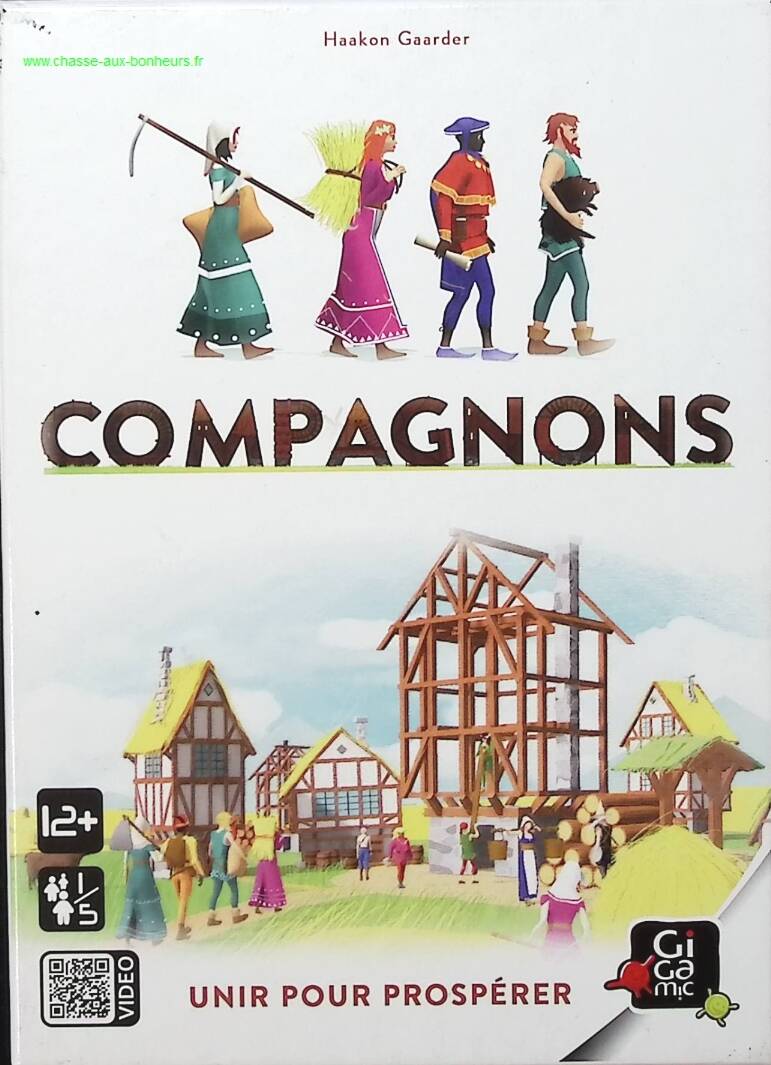 COMPANIONS - Gigamic - board game