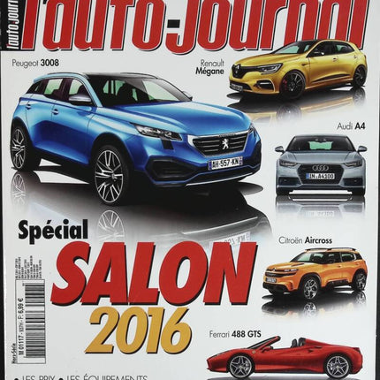 2016 Motor Show Special - L'auto journal - No. 937 - 2015 - magazine review - car