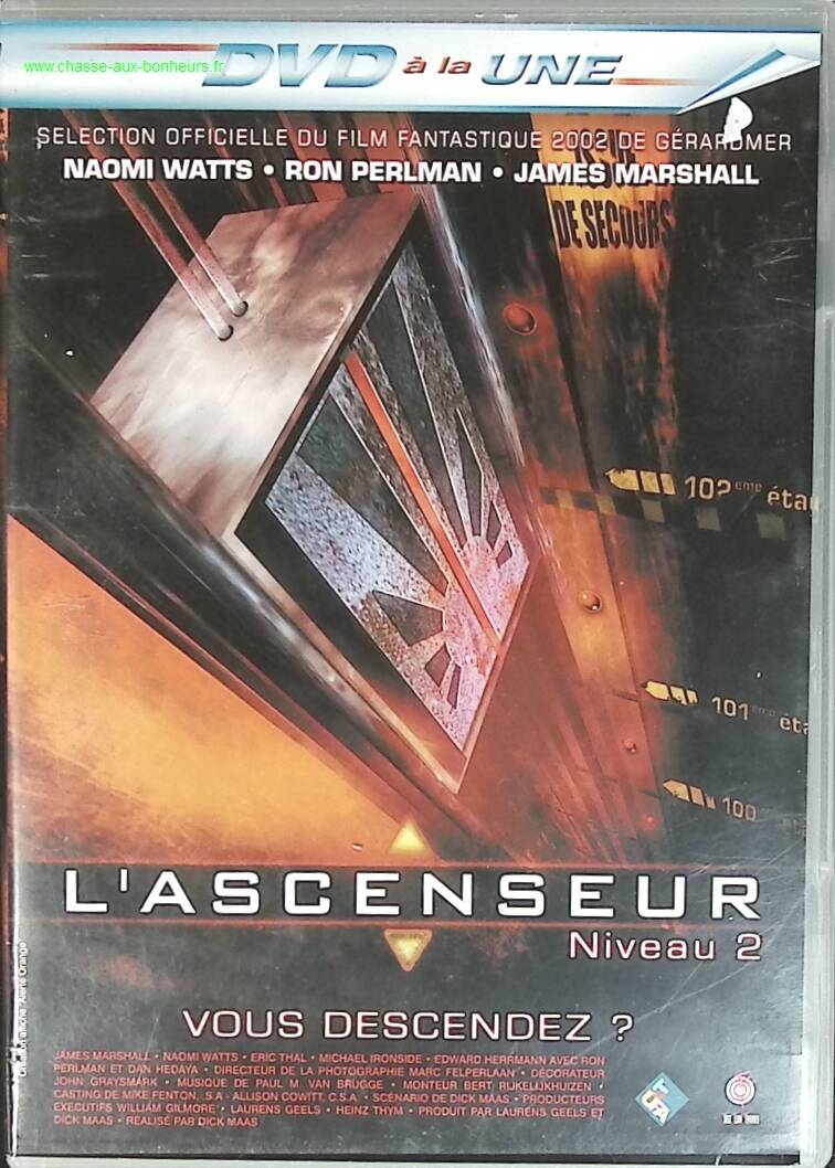 The Elevator Level 2 - James Marshall - DVD thriller