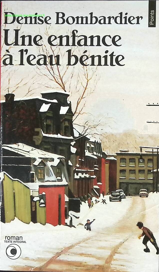 A Childhood with Holy Water - Denise Bombardier - book