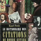 The Dictionary of Quotations from Around the World - Karl Petit - 1960 - book