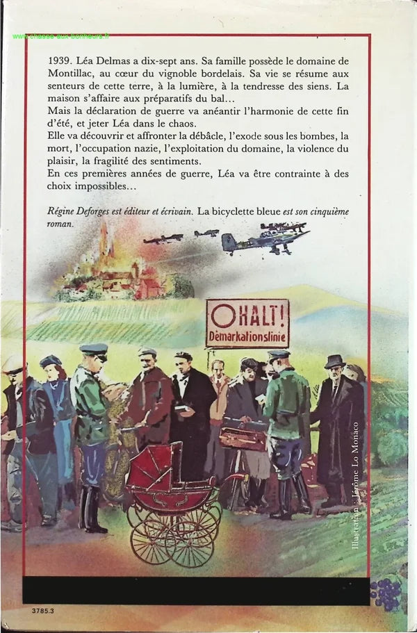 La Bicyclette bleue - Régine Deforges - Livre