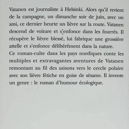 The Hare of Vatanen - Arto Paasilinna - 2013 - book
