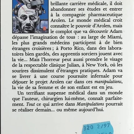 Manipulations - Robin Cook - Book