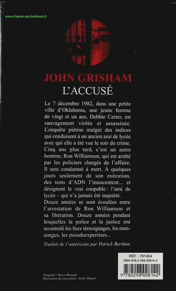 The Accused - John Grisham - Book