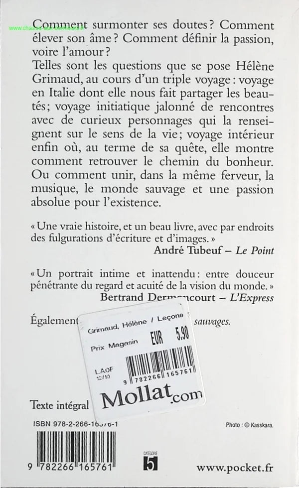 Private Lessons - Hélène Grimaud - Book