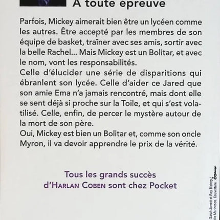 À toute épreuve – Harlan Coben – Thriller américain et enquête pleine de suspense – Roman policier – Occasion - livre