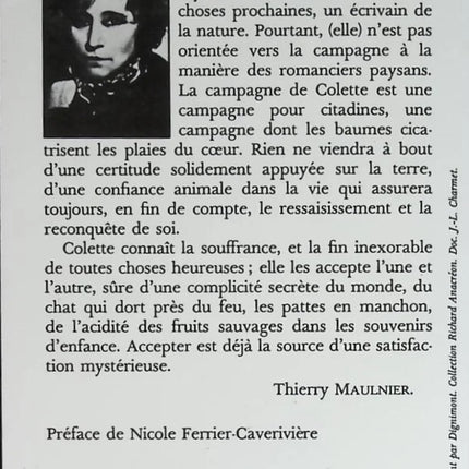 La Maison de Claudine - Colette - livre