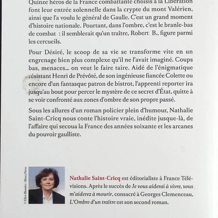 Der Schatten eines Verräters - Nathalie Saint-Cricq - Buch