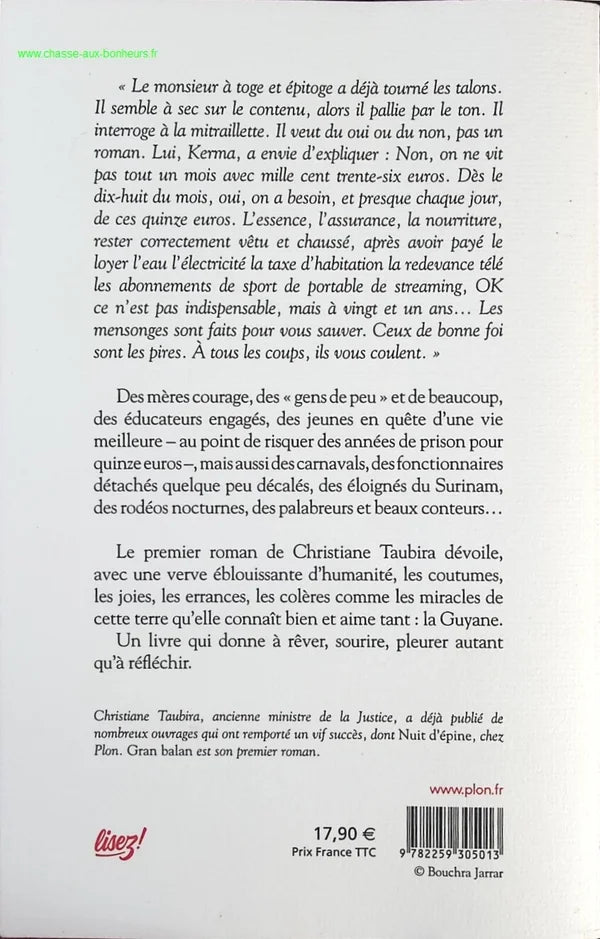 Gran Balan - Christiane Taubira - Book