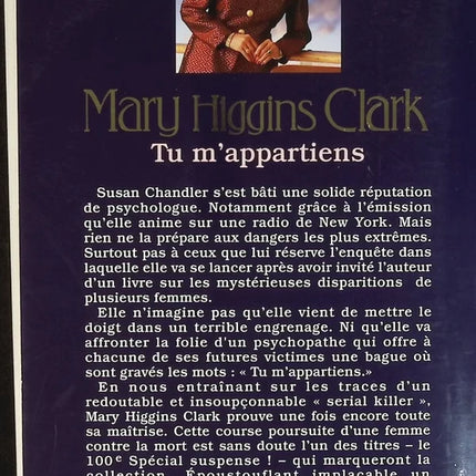 You Belong to Me - Mary Higgins Clark - book