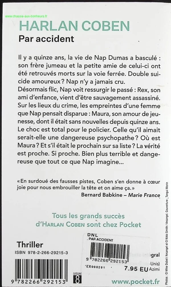 By Accident - Harlan Coben - Book