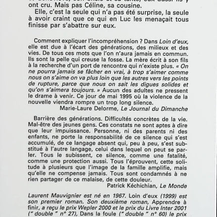 Weit weg von ihnen - Laurent Mauvignier - Buch