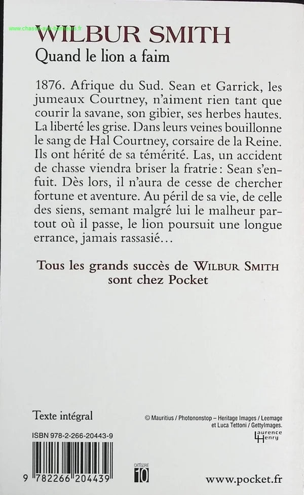 When the Lion is Hungry - Wilbur Smith - book