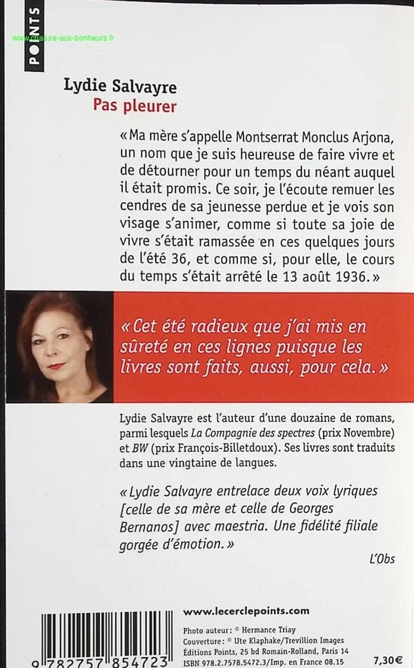 Don't cry - Lydie Salvayre - Book