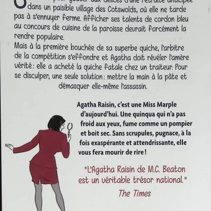 Agatha Raisin Mysteries Band 1 – Die tödliche Quiche – MC Beaton – 2019 – Buch