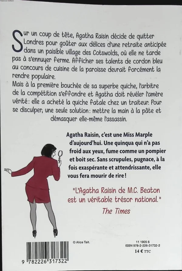 Agatha Raisin Mysteries Volume 1 - The Fatal Quiche - MC Beaton - 2019 - book