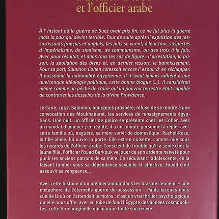 Rachel-Rose und der arabische Offizier - Paula Jacques - Buch