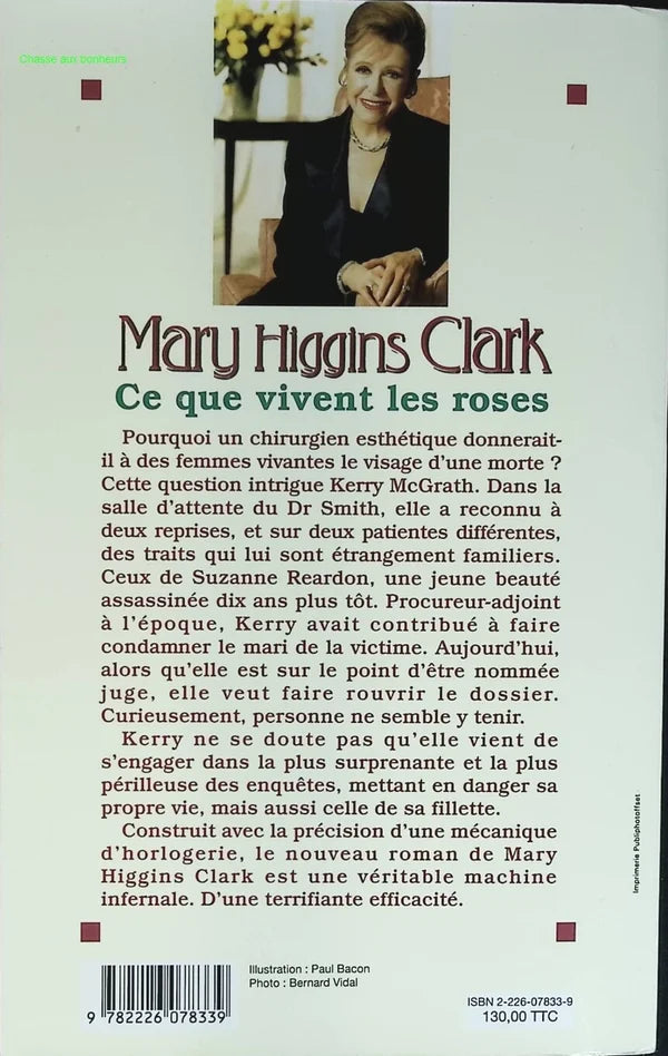 Ce que vivent les roses - Mary Higgins Clark - livre
