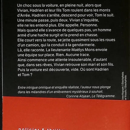 La Lisière – Niko Tackian – thriller psychologique, suspense et enquête en zone trouble - livre
