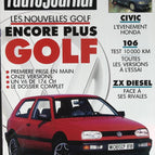 Volkswagen Golf - L'auto journal - n° 17 - 1991 - revue magazine - voiture