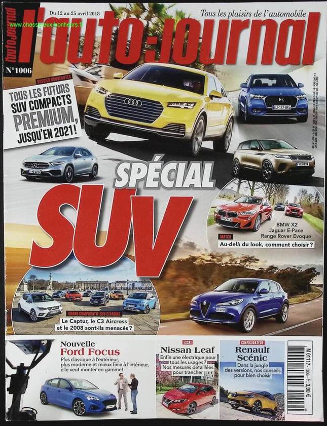 SUV Special - L'auto journal - Nr. 1006 - 2018 - Zeitschriftenbericht - Auto