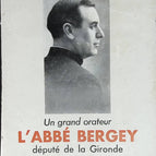 A great orator Abbé Bergey - B. Bordachar - 1963 - book