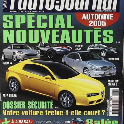 Special new releases - L'auto journal - n° 680 - 2005 - magazine review - car