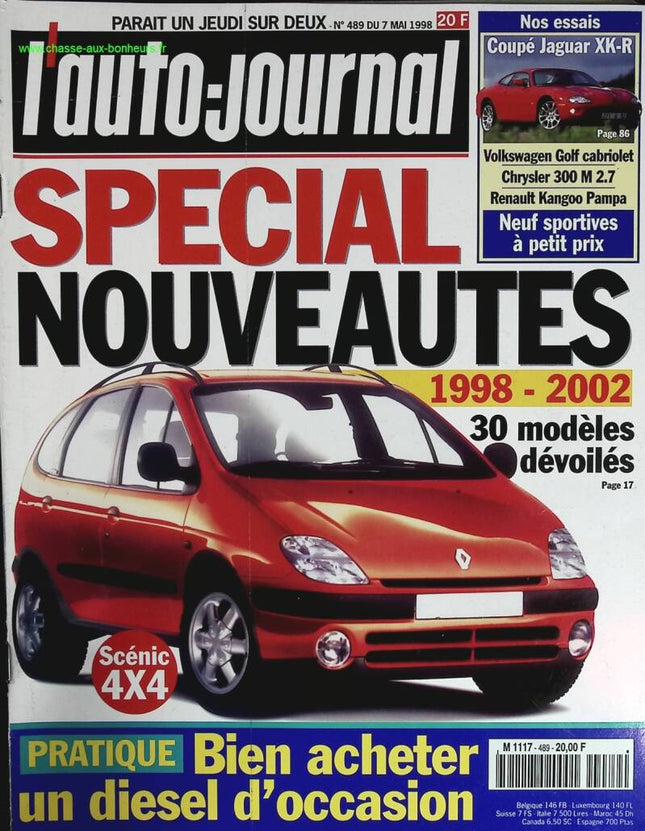 Besondere Neuerscheinungen - L'auto journal - Nr. 489 - 1998 - Zeitschriftenkritik - Auto